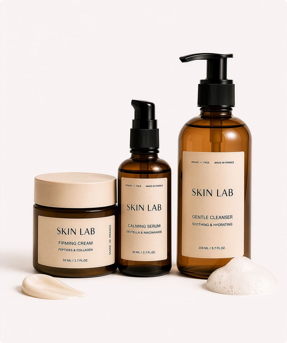 Complete calming skincare set